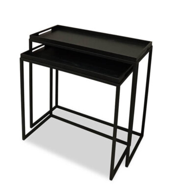 Mesa de arrime tipo bandeja Black