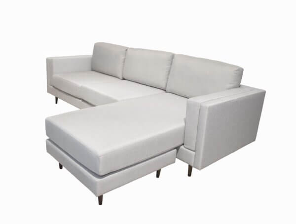 Sofa esquinero Lux Int Gris Plata 2