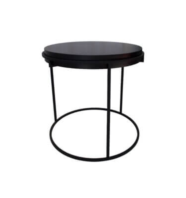 Mesa lateral en hierro