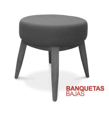 Banquetas bajas