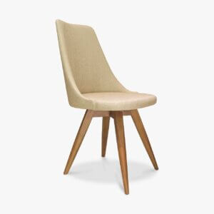 Silla Tapizada en madera