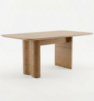 Mesa Onda Lustre Natural